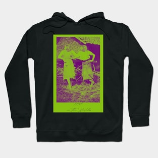 Wild Break (green & purple) Hoodie